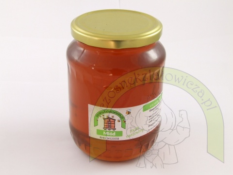 Miód Nawłociowy 1 kg zbór 2025 Miód Nawłociowy 1 kg zbór 2025